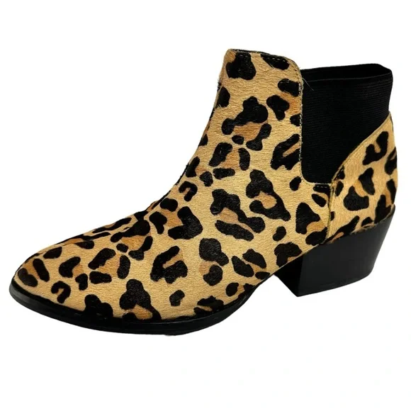 Steve Madden Womens Palace Leopard Print
Calf Hair Ankle Boots - Picture 9 of 14